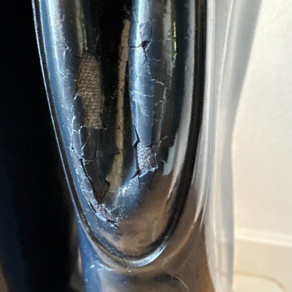 Hunter Original Tall Glossy Rain Boots Navy Blue Size 37 (6 US) - Picture 10 of 15